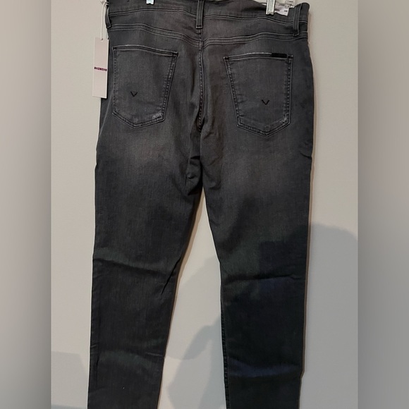 NWT HUDSON Blake Slim Straight Leg Jeans in Bronx Gray - Picture 6 of 9